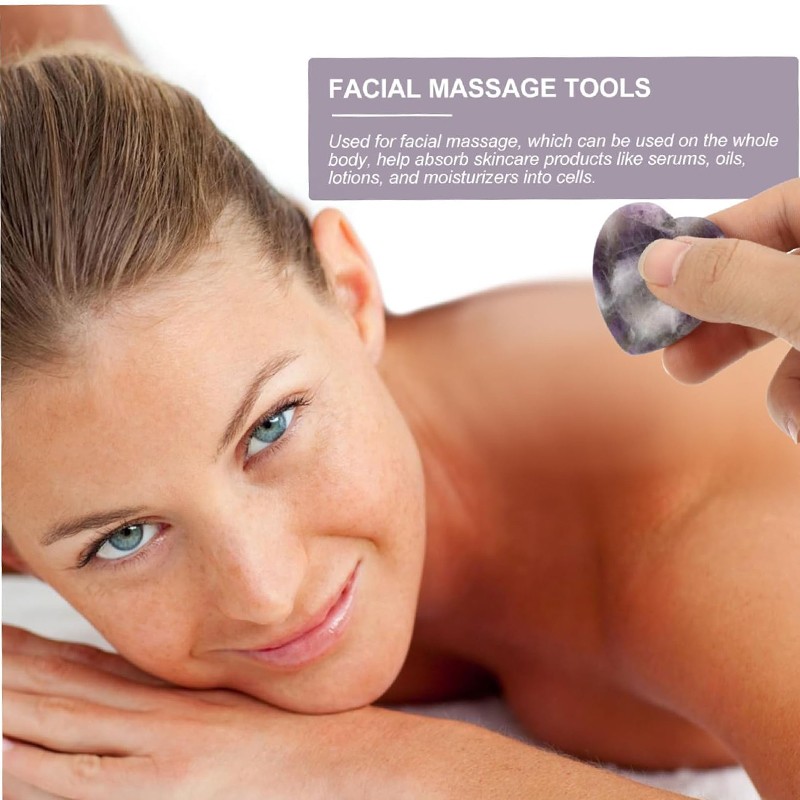 Natural Quartz Guasha Face Skincare Tool Custom Logo Jade Gua Sha Set Wholesale Beauty Rose Quartz Gua Sha Stone Massager