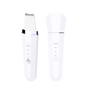 Vibration Cleaner Ultrasnica Peeling Pores Dirt Spatula Facial Skin Scraper Stainless Steel Scrubber
