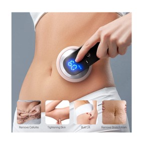 Wireless 1MHz RF Frequency Body Cellulite Remover Fat Removal Machine with Skin Tightening Feature for Belly and Face