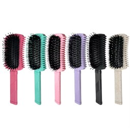Environmentally Friendly for Home Use Wholesale Detangling Shaping and Defining Curls Less Pulling Curl Defining Hair Brush