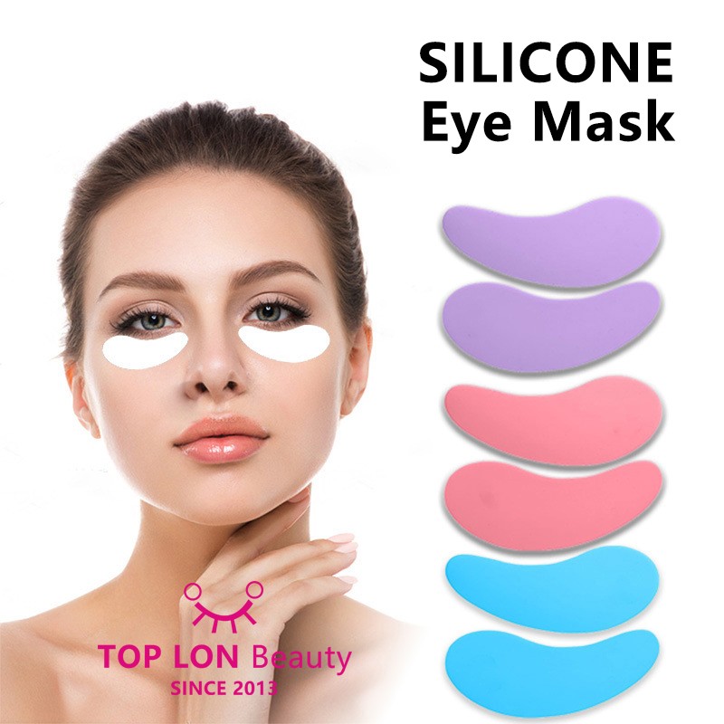 New Skin Care Products Food Grade Silicone Anti Wrinkle Eye Pad Reusable Silicone Eye Patches