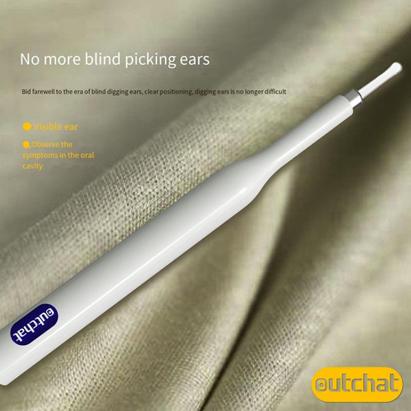 2022 Best Selling Portable Acne Squeeze Earwax Remover Cleaner Electronic Digital Video Wireless Otoscope