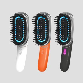Red Light Therapy Sonic Scalp Massager Vibrating Comb for Hair Growth with LED Therapy Targeted Scalp Massage Device