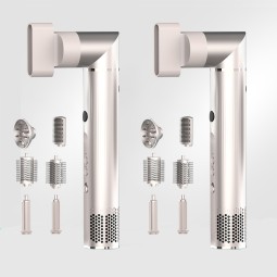 Professional Salon 8 in 1 Hot Air Hair Dryer High-Speed Beauty Brush with 8 Features Electric for Household Use