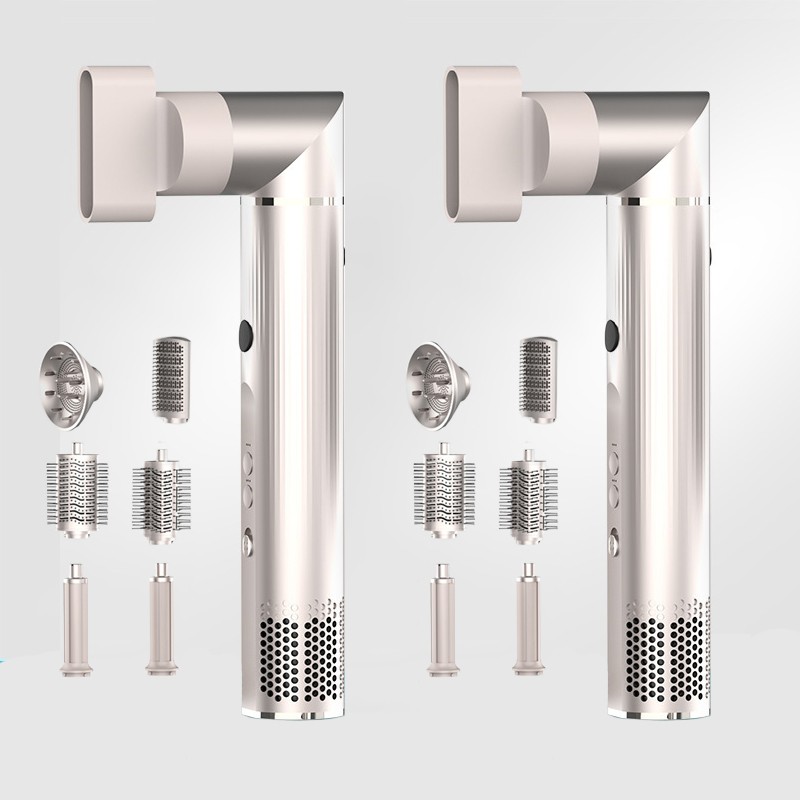 Professional Salon 8 in 1 Hot Air Hair Dryer High-Speed Beauty Brush with 8 Features Electric for Household Use