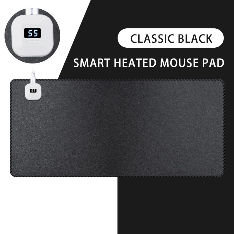 PC Players Winter Heated Mouse Pad Warm Wrist Heated Mouse Pad Gaming Mouse Pad Office and Home