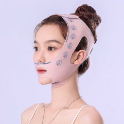 Customizable V Line Face Slimming Strap Double Chin Reducer Face Lifting Face Sculpting Sleep Facial Slimming Strap