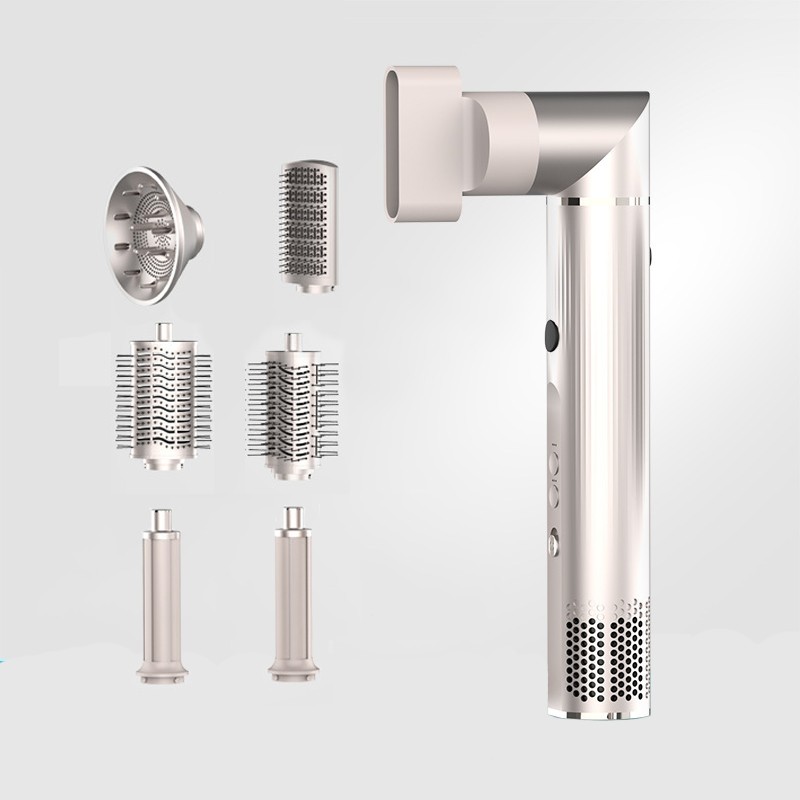 Professional Salon 8 in 1 Hot Air Hair Dryer High-Speed Beauty Brush with 8 Features Electric for Household Use