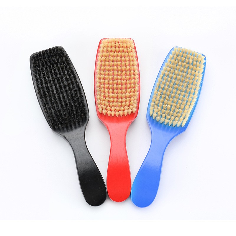 Wholesale Soft Boar Bristle Wave Brush 100% Boar Bristle Beard/Hair Brush