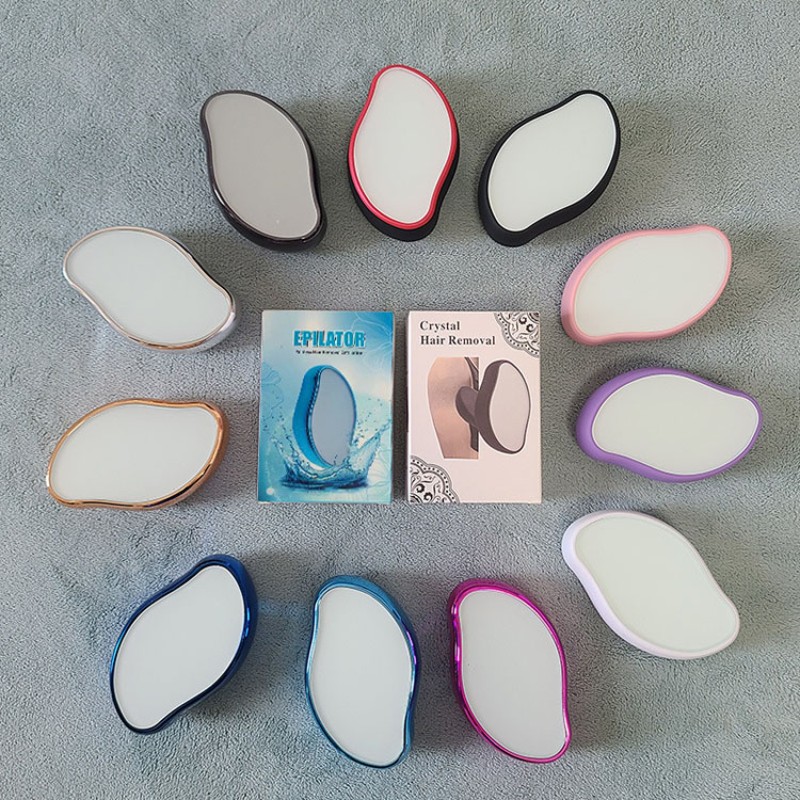 New Arrival Crystal Hair Removal Eraser Magic Glass Hair Removal Tool and Painless  Body Exfoliating Removal