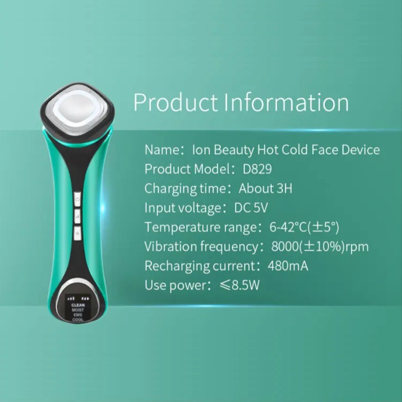 Korea Hot Selling Facial Massager Home Use Beauty Equipment Products Face Lifting Device Wrinkle Remover Products for Women