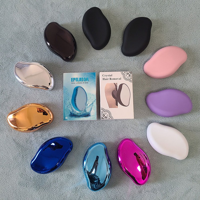 New Arrival Crystal Hair Removal Eraser Magic Glass Hair Removal Tool Removal Hair and Body Exfoliating for Women and Man