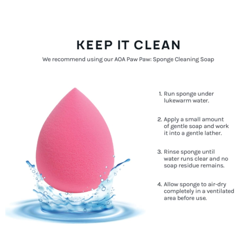 Makeup Sponge Set Latex Free and High-definition Set of 6 Makeup Wonder Blender for Powder Cream and Liquid