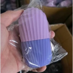 Wholesale Skin Care Ice Cube New Arrival Globe Silicone Ice Massage Roller
