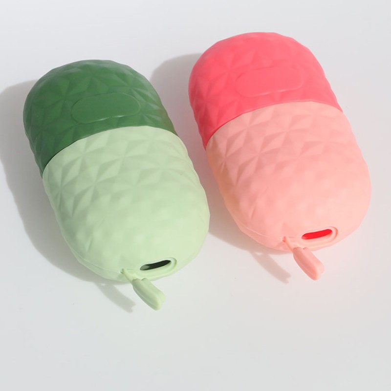 Wholesale Silicone Quality Facial Ice Rollers Glow Cube Roller Mold for Skin Care V Shape Ice Roller Facial