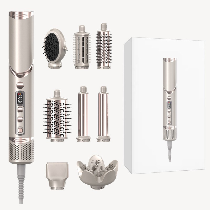 Professional Automatic Hot Air Styler Factory Brushless NTC Induction Negative Ions Hair Dryer Ceramic Straightener Electric