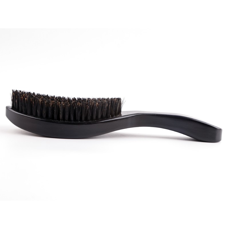 360 Waves Boar Bristle Nylon Mix Men's Beard Brush Soft Hair Brush Grooming Kit  for Detangling, Smoothing