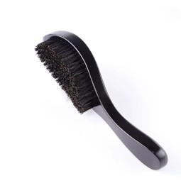 360 Waves Boar Bristle Nylon Mix Men's Beard Brush Soft Hair Brush Grooming Kit  for Detangling, Smoothing