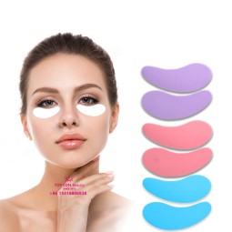 Reusable Silicone Eye Wrinkle Pads Sleeping Washable Silicone Under Eye Mask