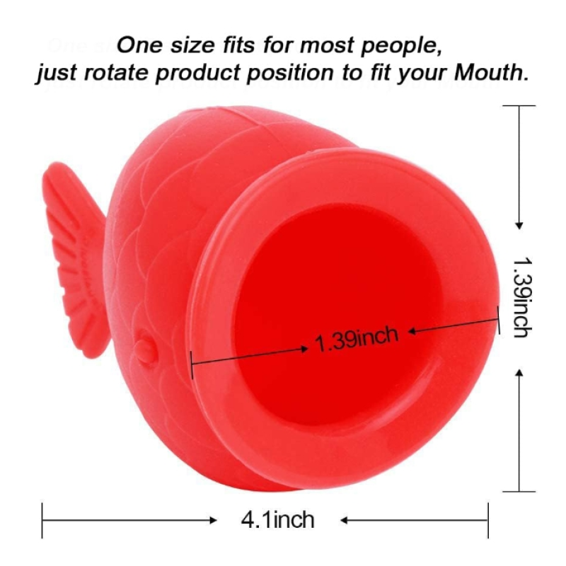 Lips Enhancer Plumper Device Lips Silicone Fish Shape Natural Pout Mouth Tool Sexy Lip Mouth