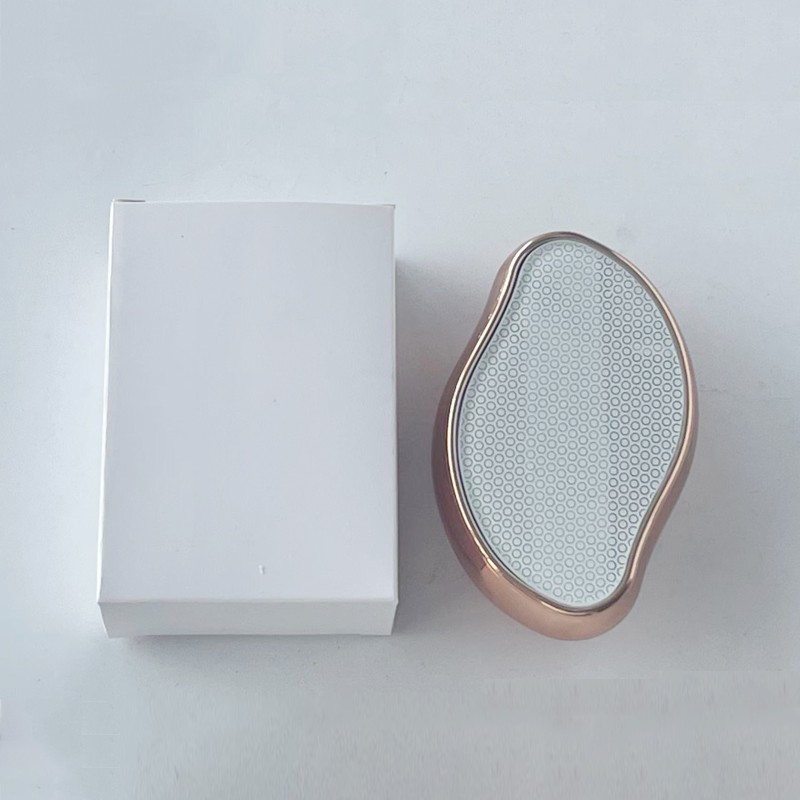 Eco-friendly Reusable Nano Physical Magic Mango Hair Eraser Painless Glass Crystal Hair Remover Skin Care Tools