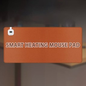 PC Players Winter Heated Mouse Pad Warm Wrist Heated Mouse Pad Gaming Mouse Pad Office and Home