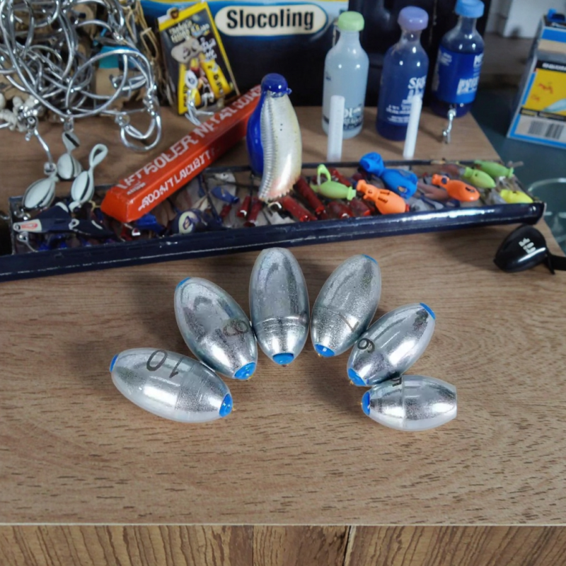 Olive Iron Fishing Sinkers Manufacturer - Worldwide Shipping Plastic Core Sea Fishing