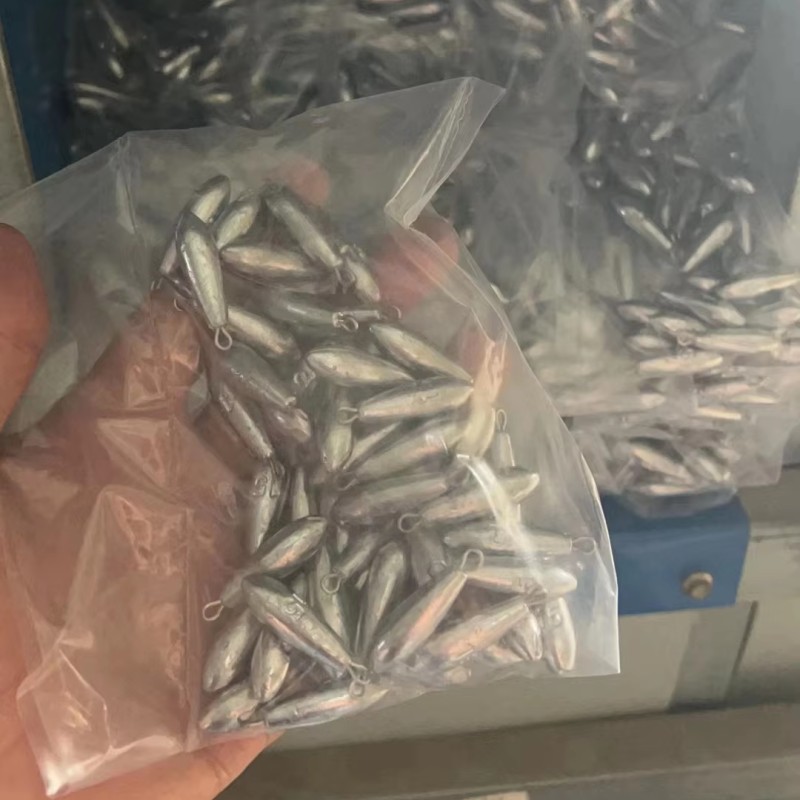 Stainless Steel Fishing Sinkers Manufacturer - OEM 304 Lead Tear Drop with Swivel