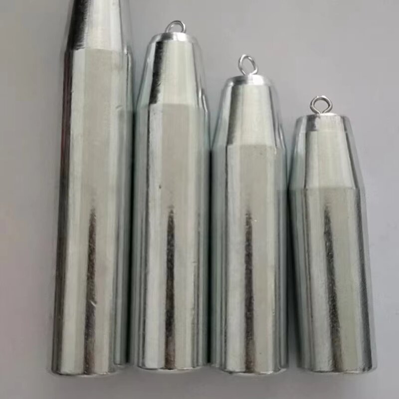 Fishing Gear Sinker Manufacturer - 10g-500g String Hook Ring Zinc Plated