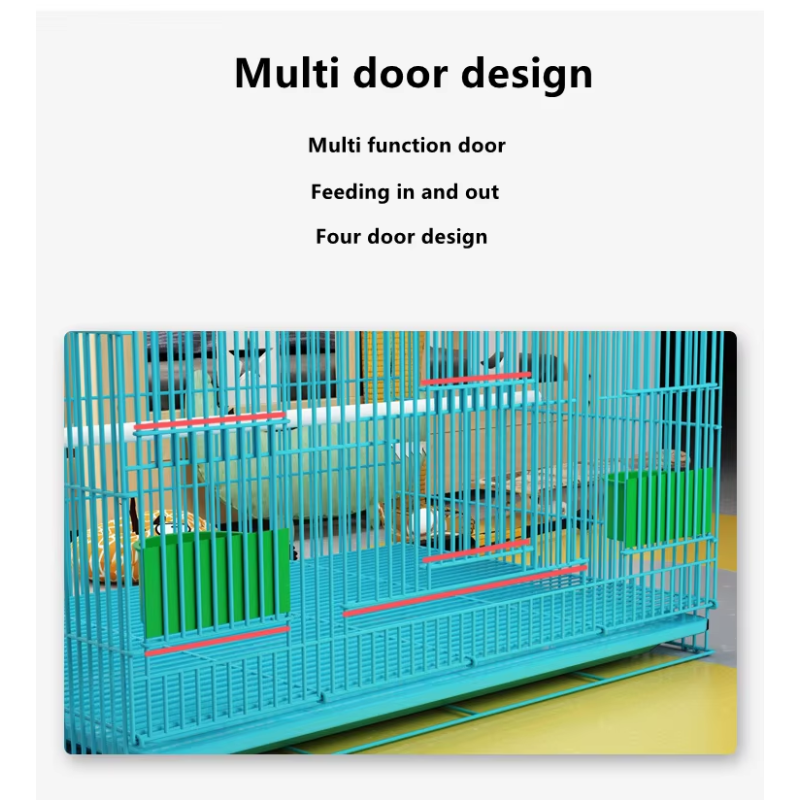 Bird Travel Transport Cage Manufacturer - OKKPETS Portable with Feeder Breathable