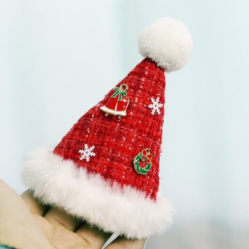 Christmas Pet Set Manufacturer - 2025 Luxury Velvet Collar Santa Hat Bib