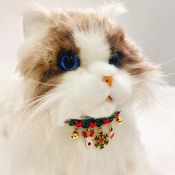 Christmas Cat Collar Manufacturer - OKKPETS Sustainable New Year Kitten Necklace