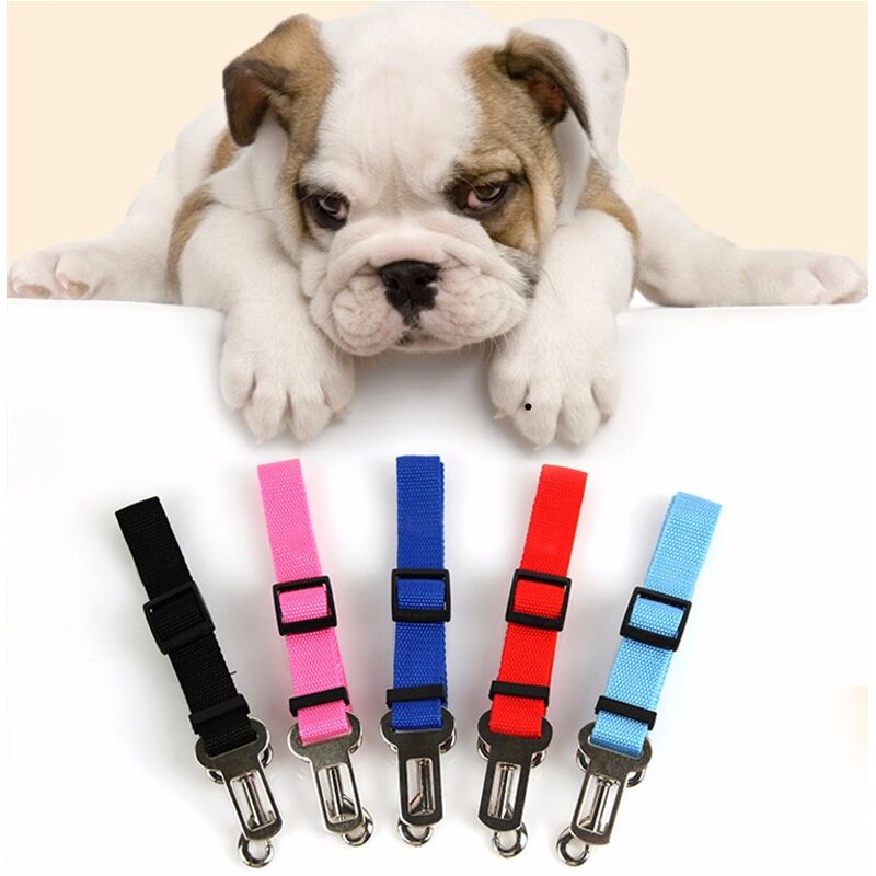 Car Seat Belt for Dogs Manufacturer - Headrest Anti Shock Clip Bungee Lead Safety