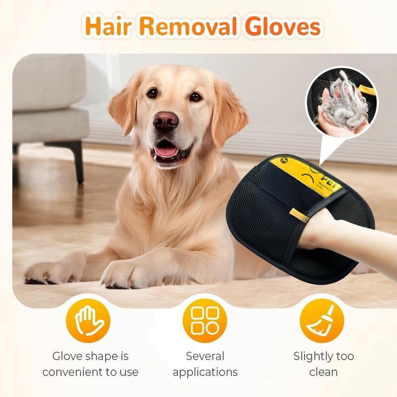 Pet Hair Removal Glove Manufacturer - 2025 New Upgrade Reusable Electrostatic