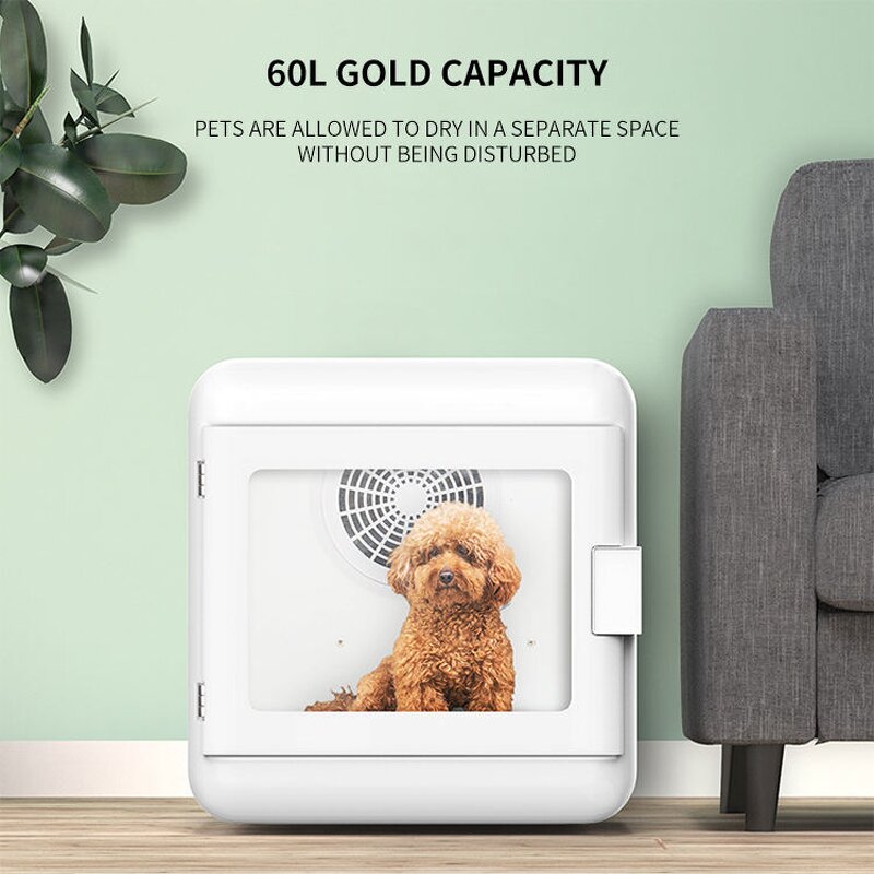 Pet Drying Box Manufacturer - Automatic Hair Dryer 1000W 50L Large Size