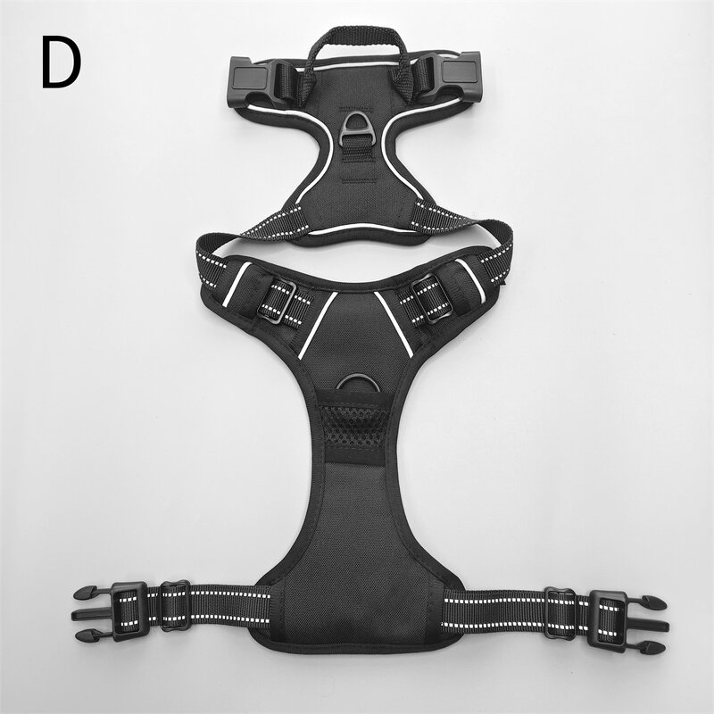 No Pull Dog Harness Set Manufacturer - Hot Sale Reflective Tough Adjustable Training