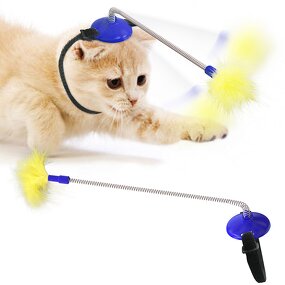 Funny Pet Stick Toy Manufacturer - Wholesale with Feather Cat Stick Chasing Toy