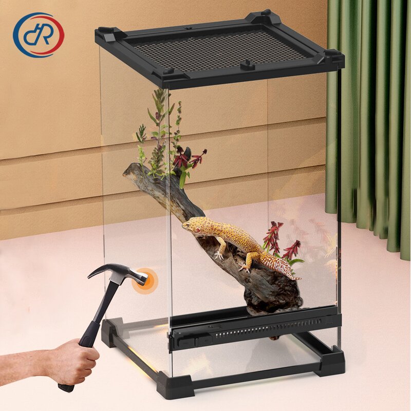 Reptile Terrarium Starter Kit Manufacturer - DRH Tropical Vertical Habitat for Geckos