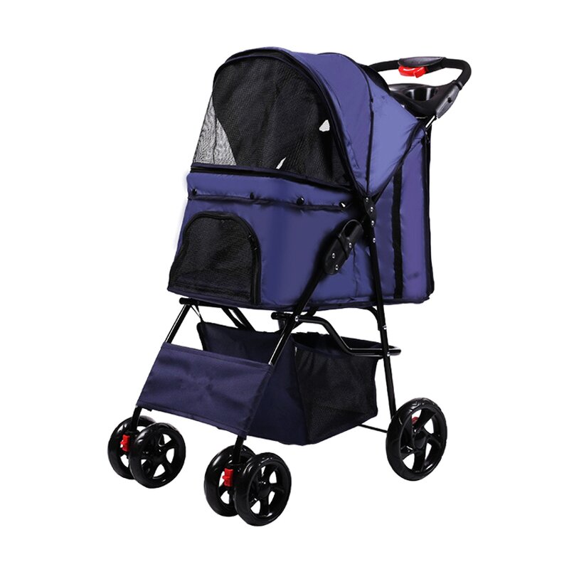 Pet Dog Stroller Manufacturer - Best Sell Wholesale 4 Wheels 3 in 1 Luxury