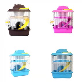 Portable Pet Hamster Cage Manufacturer - Hot Sales Travel Carrier with Running Wheel