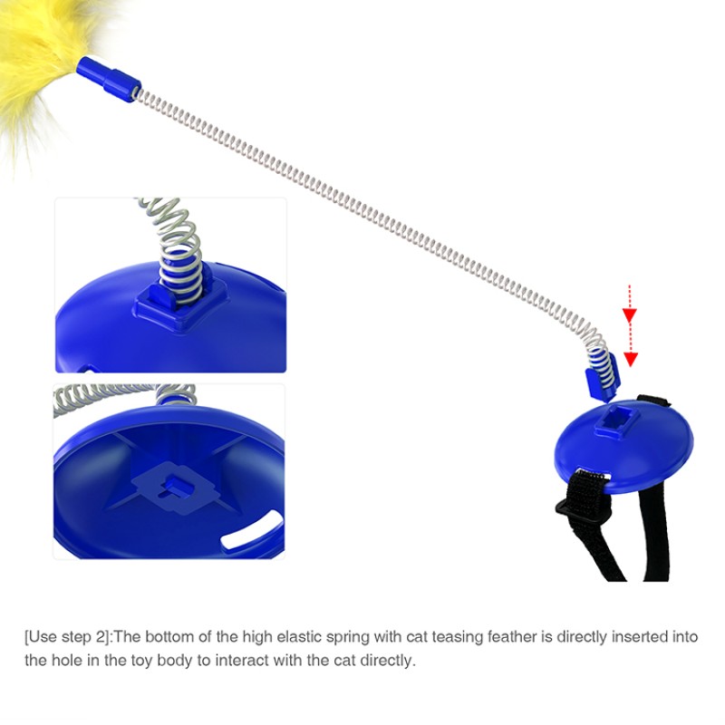 Funny Pet Stick Toy Manufacturer - Wholesale with Feather Cat Stick Chasing Toy