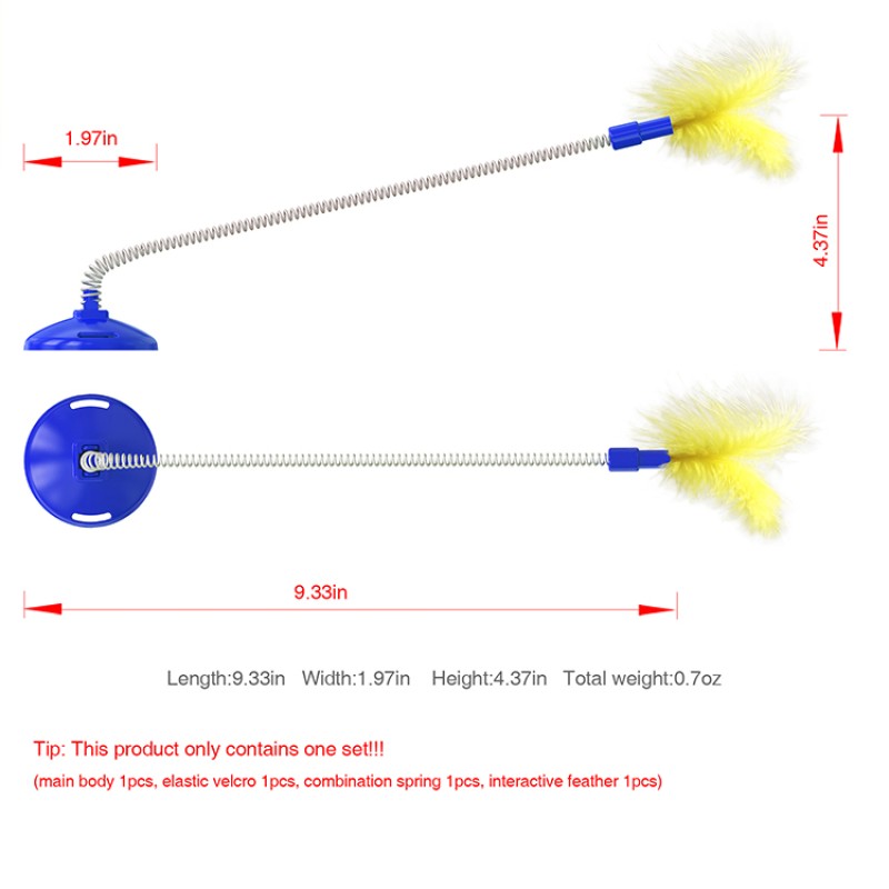 Funny Pet Stick Toy Manufacturer - Wholesale with Feather Cat Stick Chasing Toy