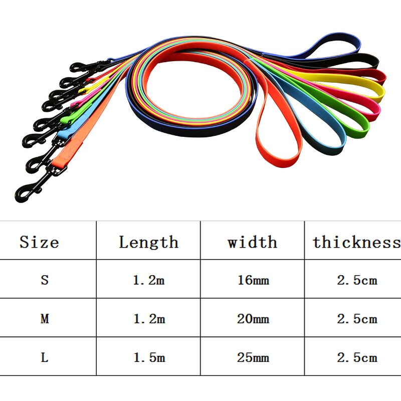 PVC Waterproof Dog Lead Manufacturer - Anti Dirty Easy to Clean All Sizes