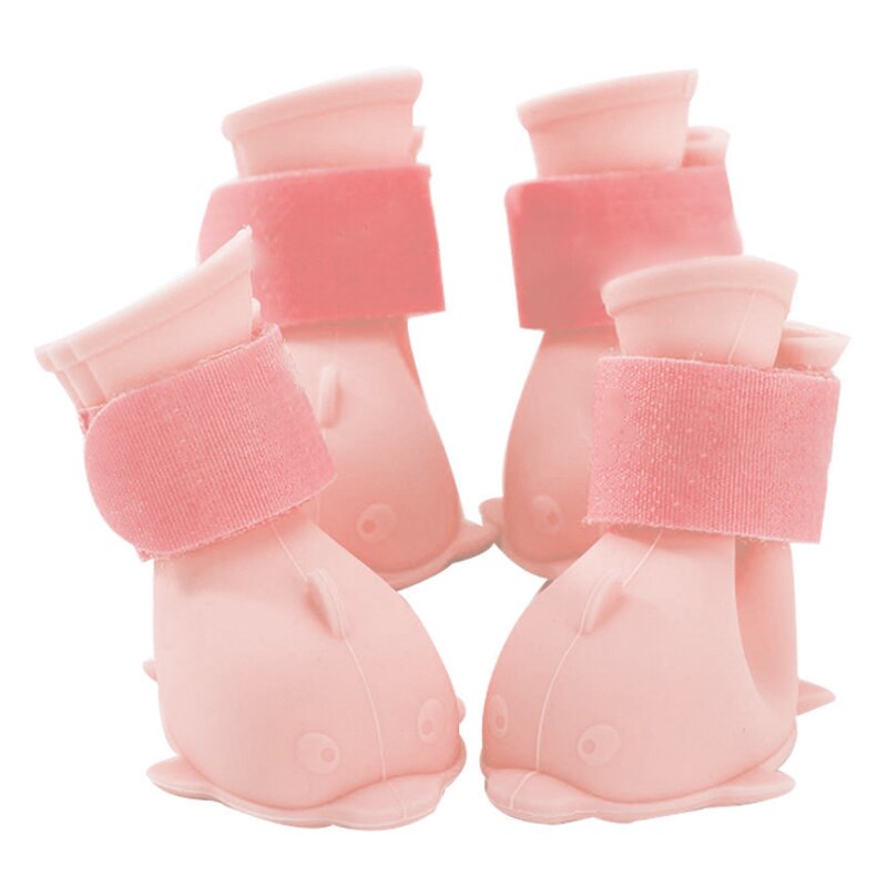 Pet Dog Rain Boots Manufacturer - Silicone Waterproof Anti-Slip Soft Rubber Shoes