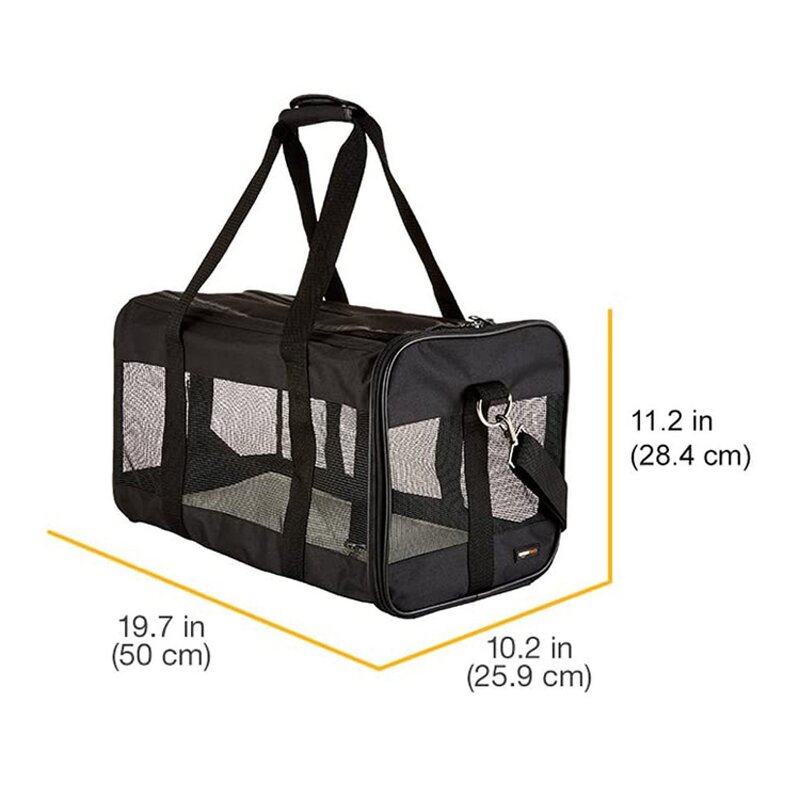 Pet Travel Duffel Bag Manufacturer - Airline Approved Large Capacity Mesh