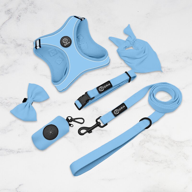 Step-in Dog Harness Manufacturer - Air Mesh Plaids Tweed Adjustable Training Vest