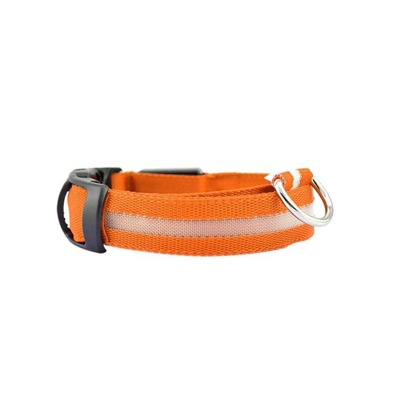 Rechargeable LED Dog Collar Manufacturer - Luminous Fluorescent Nylon Flashing