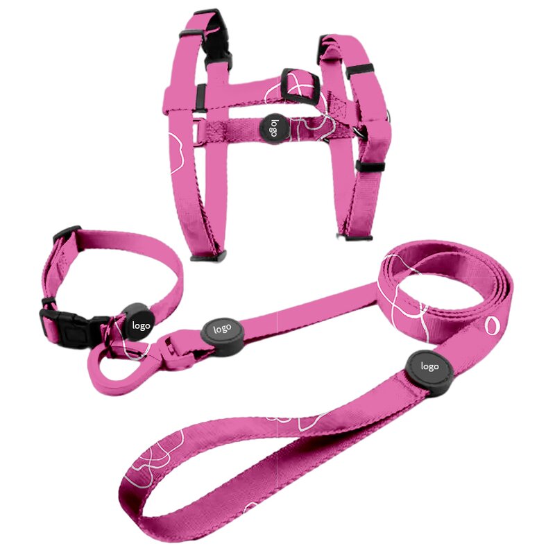 Custom Dog Harness Set Manufacturer - Polyester Neoprene Personalized High Quality