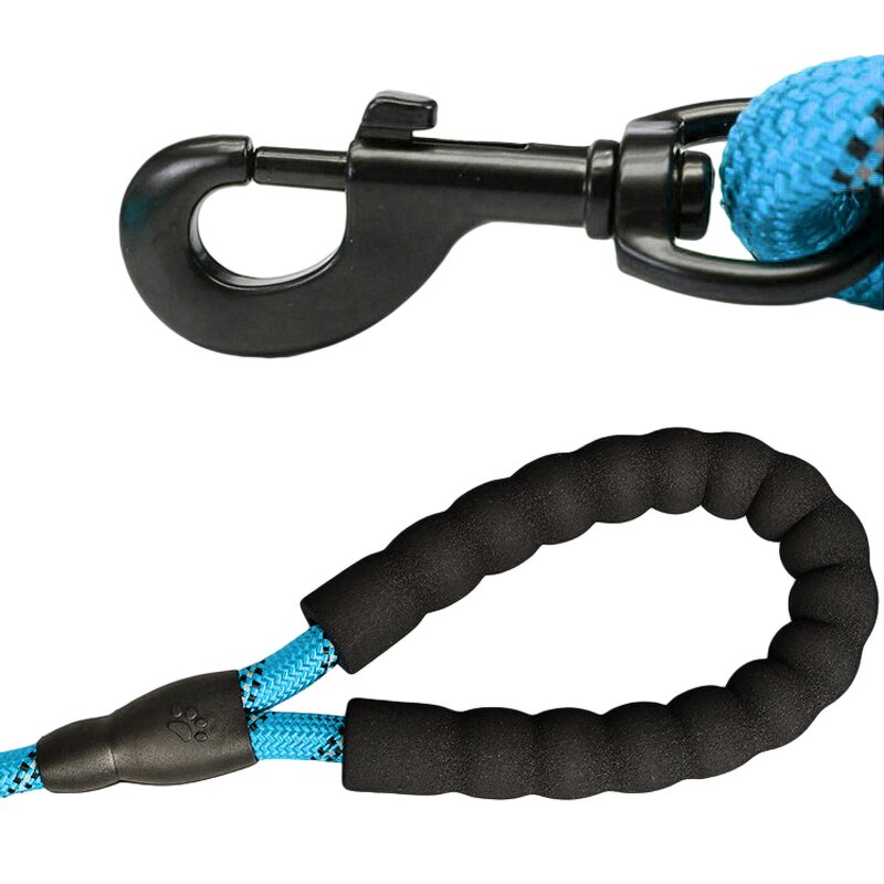 Heavy Duty Dog Leash Manufacturer - Colorful Reflective Nylon Rope Hands Free