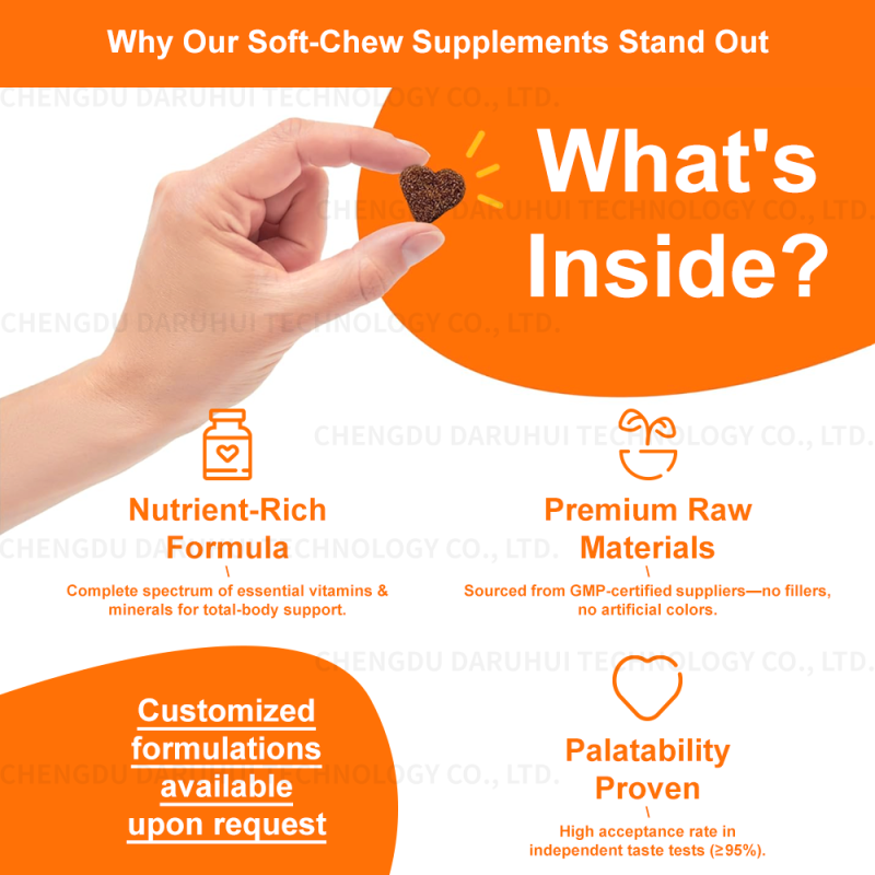 Pet Urinary Tract Soft Chews Manufacturer - OKKPETS Factory Wholesale Cranberry Supplement